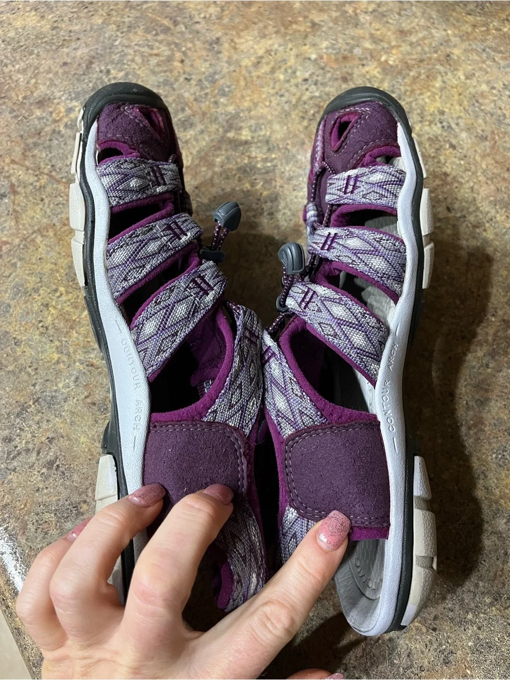 KEEN Women’s Size 8 Purple Newport H2 Water Hiking Sport Sandals Vacation